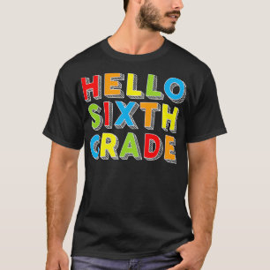Hej Sith Klass Kids Back to school 6e Klass Tea T Shirt