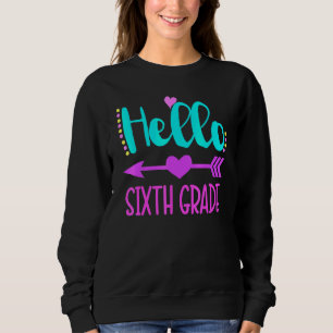 Hej Sjätte flickorna vid Back to school vid Klass T Shirt