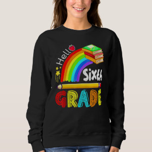 Hej sjätte Klass 6e Klass Back to school T Shirt