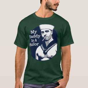 Hej Sjöman Min Pappa Är En Sjöman T Shirt