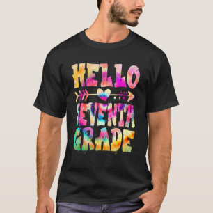 Hej Sjunde Klass-färgämnet första dagen T Shirt