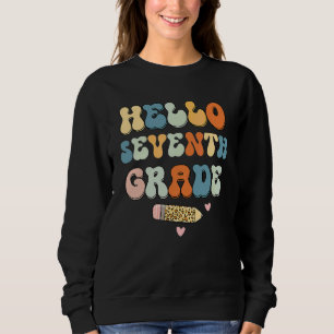 Hej Sjunde Klass Lärare Tillbaka Till Skolan Vinta T Shirt
