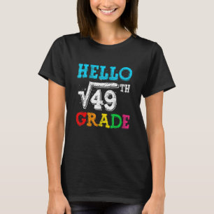 Hej Sjunde Klass Roten Ur 49 Matte Tillbaka Till S T Shirt