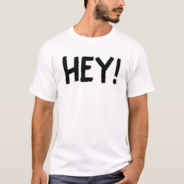 Hej, skjorta t shirt (Framsida)