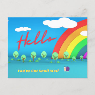 Hej Snigel Mail Vykort