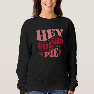 Hej Sockerpaj Retro Stil Kärlek Hjärtan Alla Hjärt T Shirt