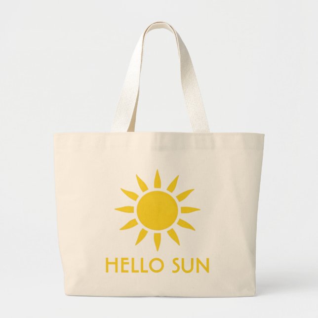 Hej Solen Jumbo Tygkasse (Framsidan)