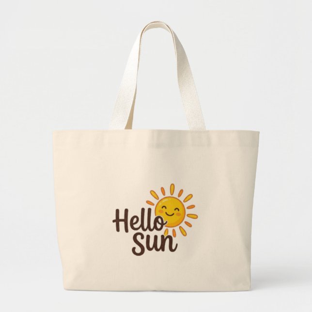 Hej Solen Jumbo Tygkasse (Framsidan)