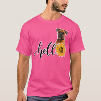 Hej Solrosboxer T Shirt
