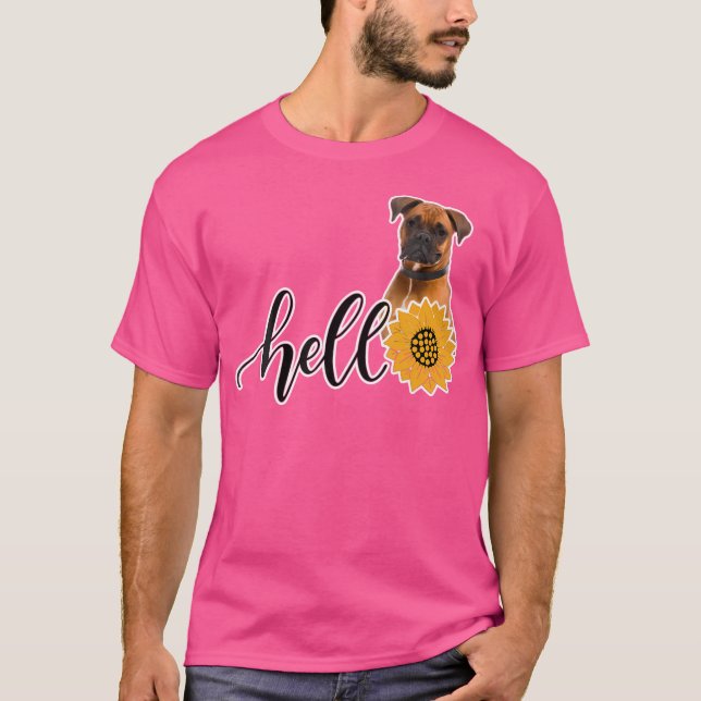Hej Solrosboxer T Shirt (Framsida)