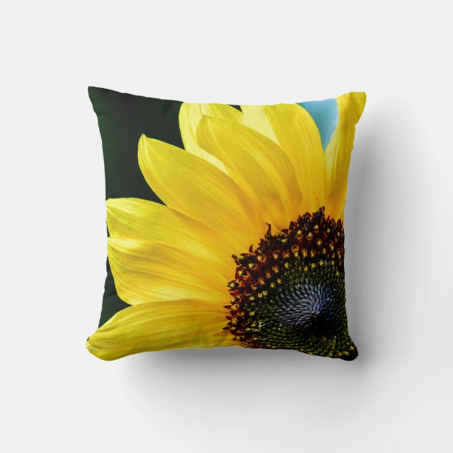 Hej Solrosolsolrosolja Pillow Kudde (Framsida)
