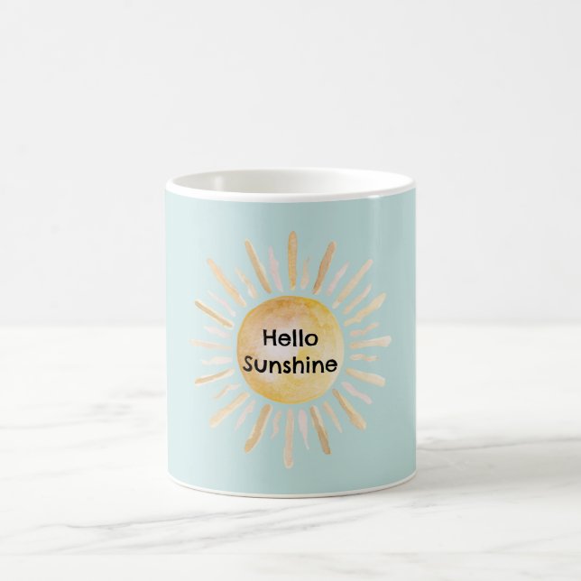 Hej Solsken Blå Himmel Kaffemugg (Center)