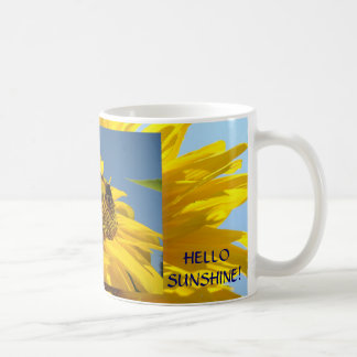 Hej Solsken! Kaffe kopp Solrosor Kaffe koppar
