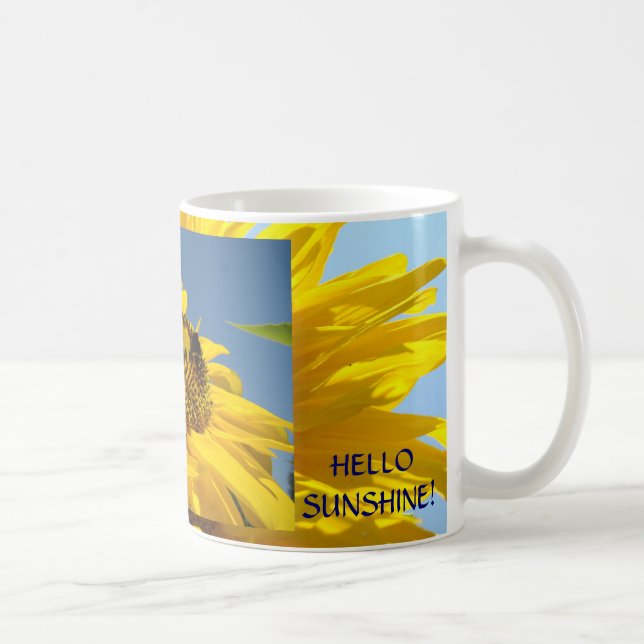 Hej Solsken! Kaffe kopp Solrosor Kaffe koppar (Höger)