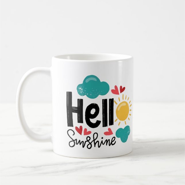 Hej solsken kaffemugg (Vänster)