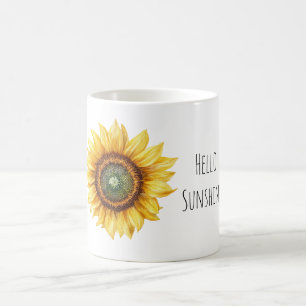Hej Solsken Solros Kaffemugg