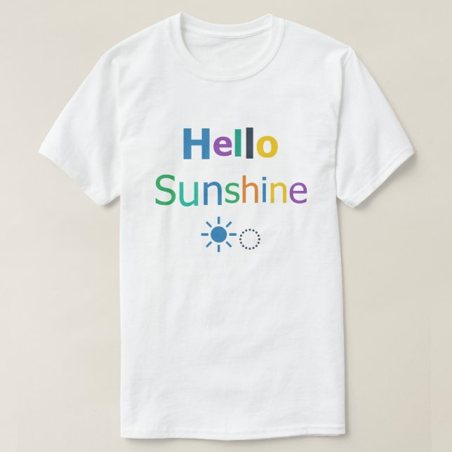 Hej Solsken T Shirt (Design framsida)