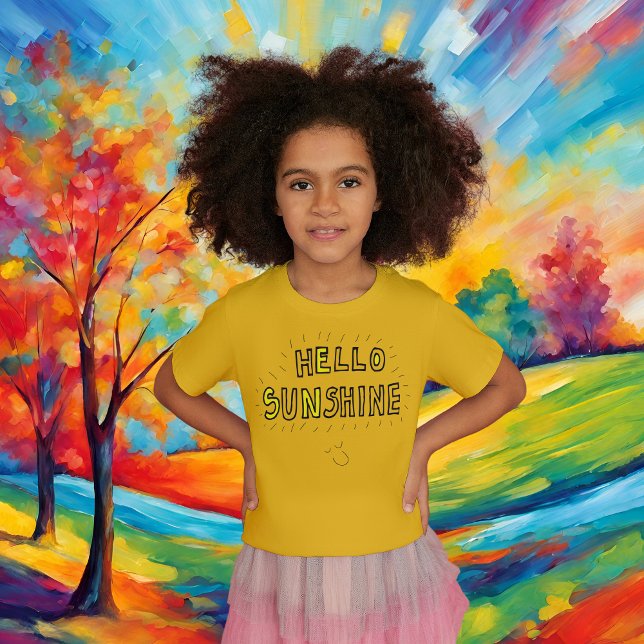 Hej Solskjorta T-skjorta T Shirt (Skapare uppladdad)