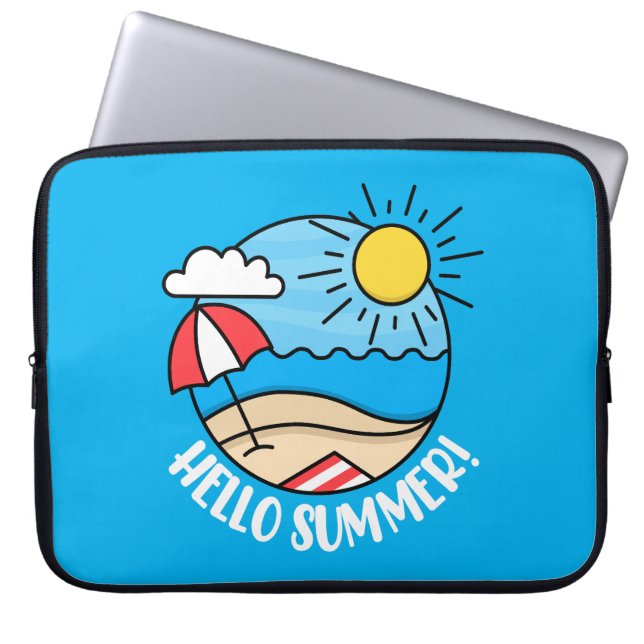 Hej Sommar 2 Laptop Fodral (Framsidan)