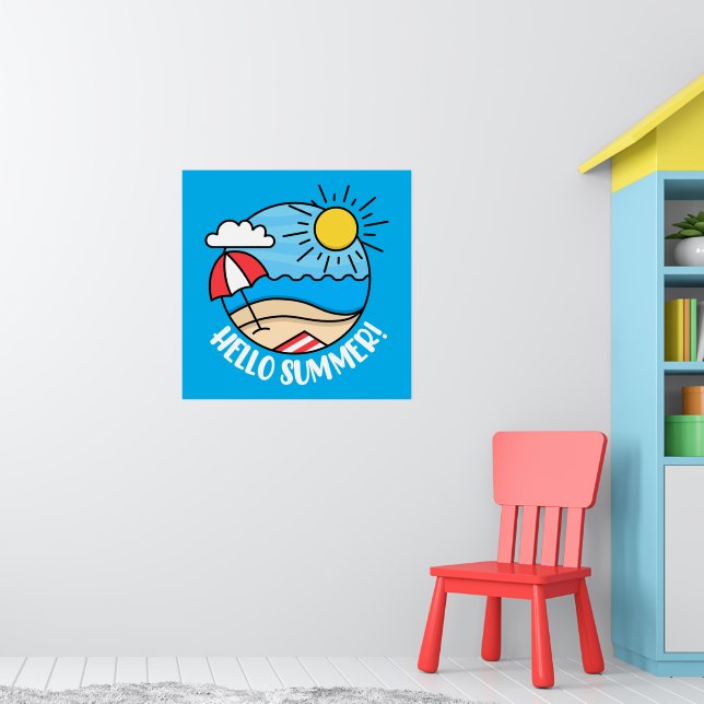 Hej Sommar 2 Poster (Barnkammare 1)