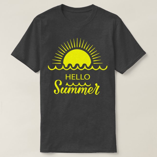 Hej sommar 2 t shirt (Design framsida)
