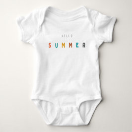 hej sommar. Baby Bodykostymer och 1-Delar T Shirt