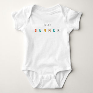 hej sommar. Baby Bodykostymer och 1-Delar T Shirt