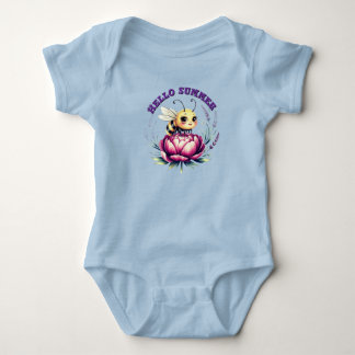 Hej sommar baby bodysuit t shirt
