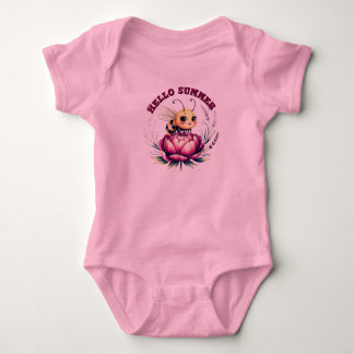 Hej sommar baby bodysuit t shirt