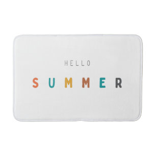 hej sommar Bath Mat modern Badrumsmatta