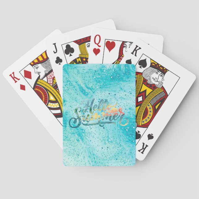Hej Sommar Casinokort (Baksidan)