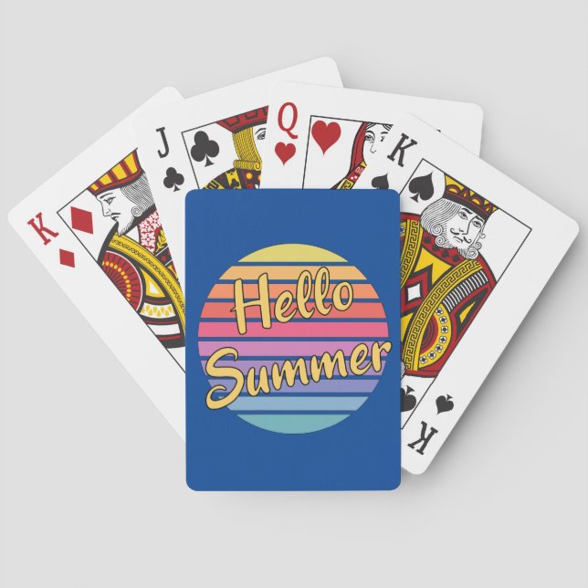 Hej Sommar Casinokort (Baksidan)