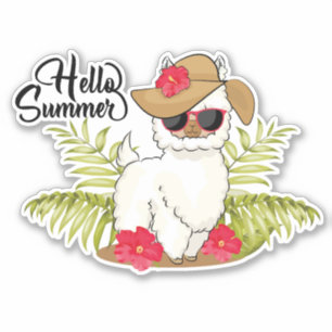 Hej sommar dekal