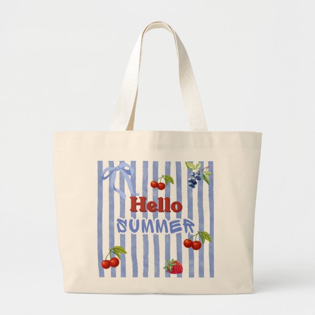 Hej Sommar Jumbo Tygkasse (Framsidan)