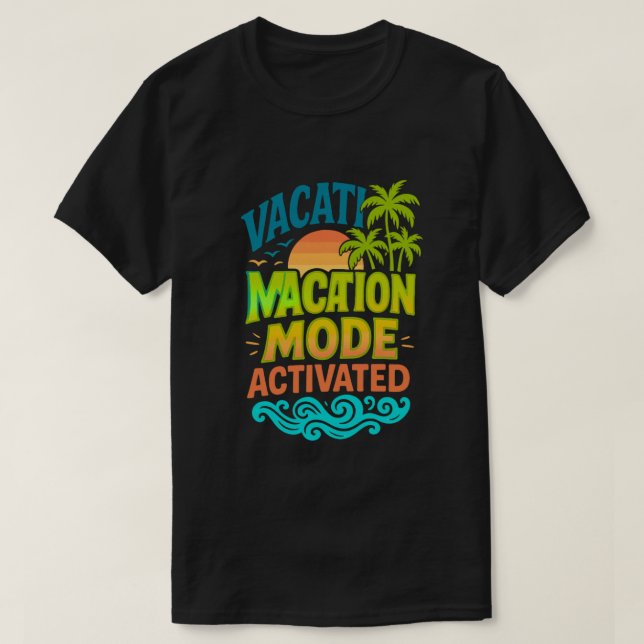 Hej sommar klassisk t-shirt  (Design framsida)
