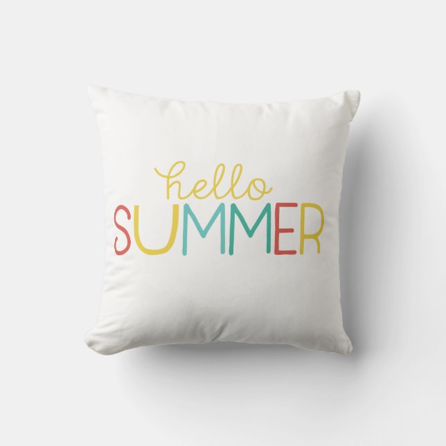Hej Sommar Kudde (Framsida)
