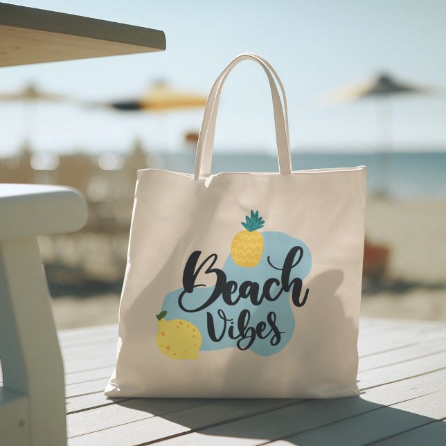 Hej sommar med Flamingo Tropical Tote Bag Tygkasse (hello summer, beach tote bag, vacation tote bag, school tote bag, colorful typography, gift for her)