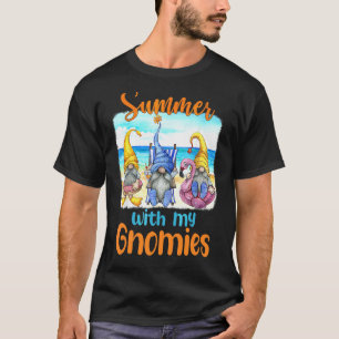 Hej Sommar med min familj Gnomies Vacation Gnome T Shirt