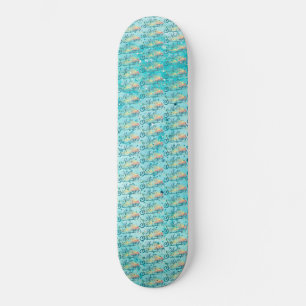 Hej Sommar Mini Skateboard Bräda 18,5 Cm
