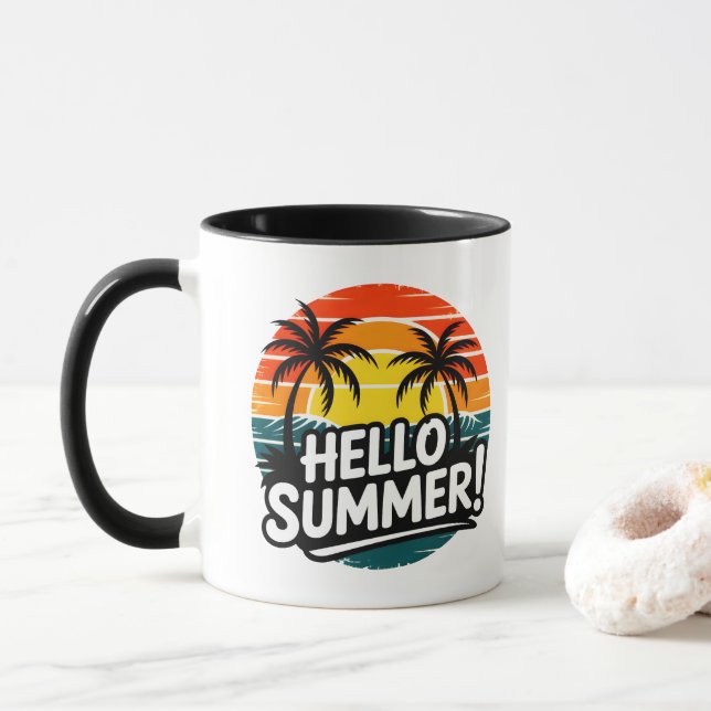 Hej Sommar Mugg (Med munk)