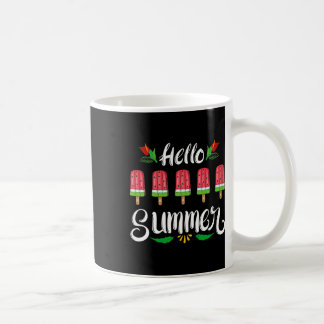 Hej sommar rolig vattenmelon design glass Lo Kaffemugg