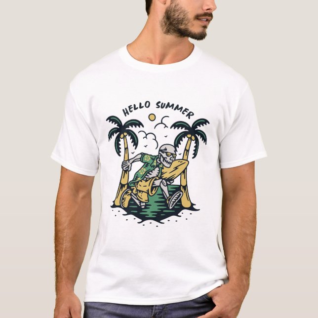 Hej Sommar T Shirt (Framsida)