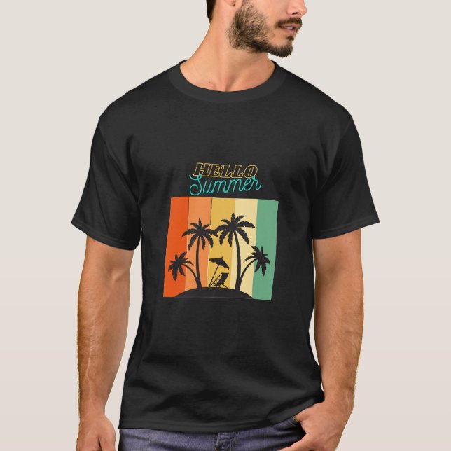 hej sommar t shirt (Framsida)