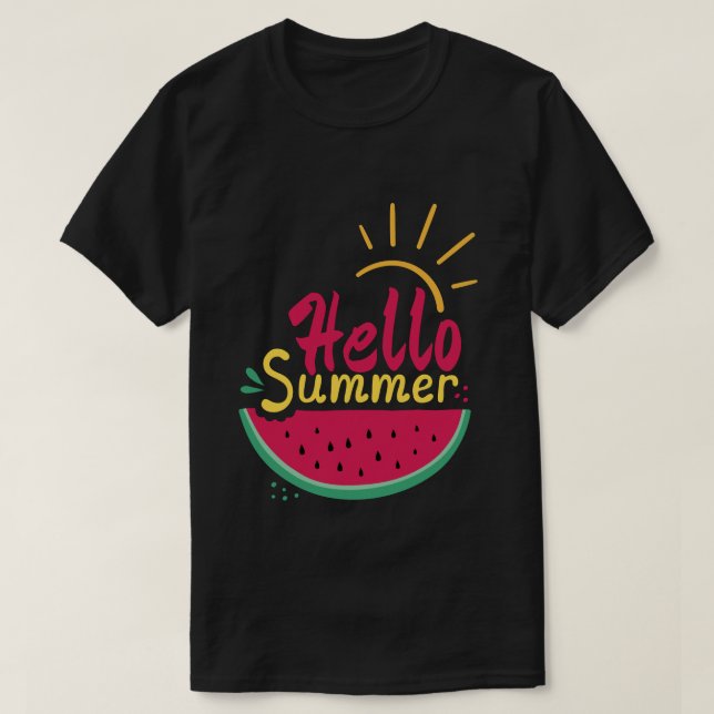 hej sommar t shirt (Design framsida)