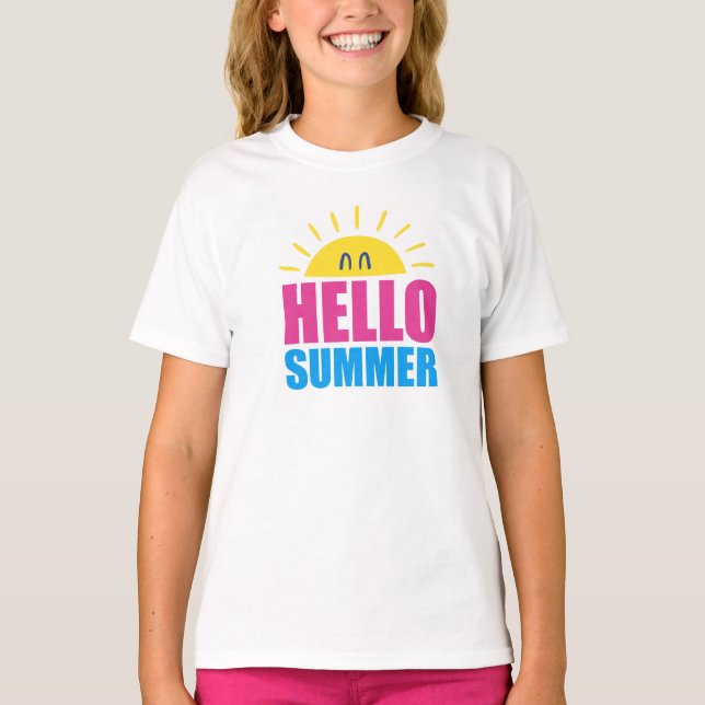 Hej Sommar T Shirt (Framsida)