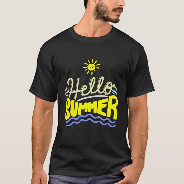 Hej sommar t shirt (Framsida)