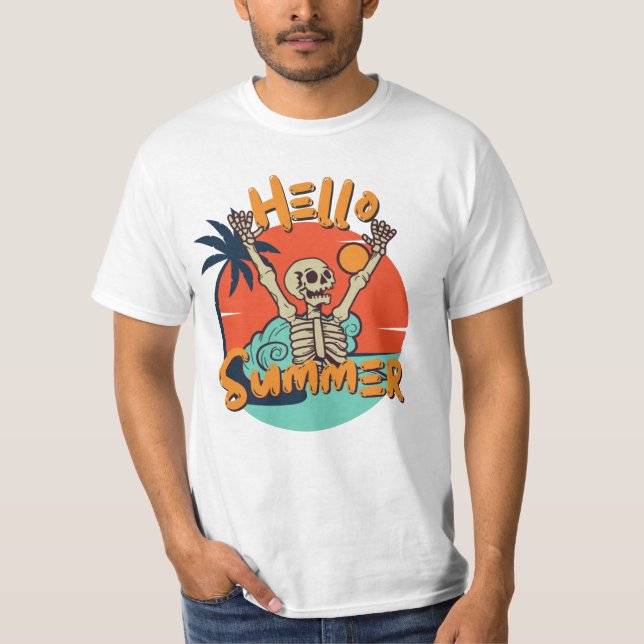 Hej sommar t shirt (Framsida)