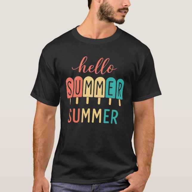 Hej sommar t-shirt (Framsida)