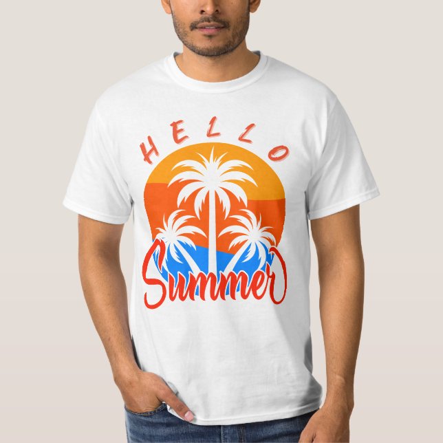 Hej sommar  t shirt (Framsida)