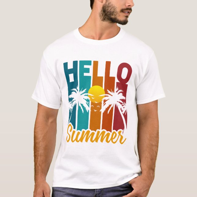 Hej sommar t shirt (Framsida)